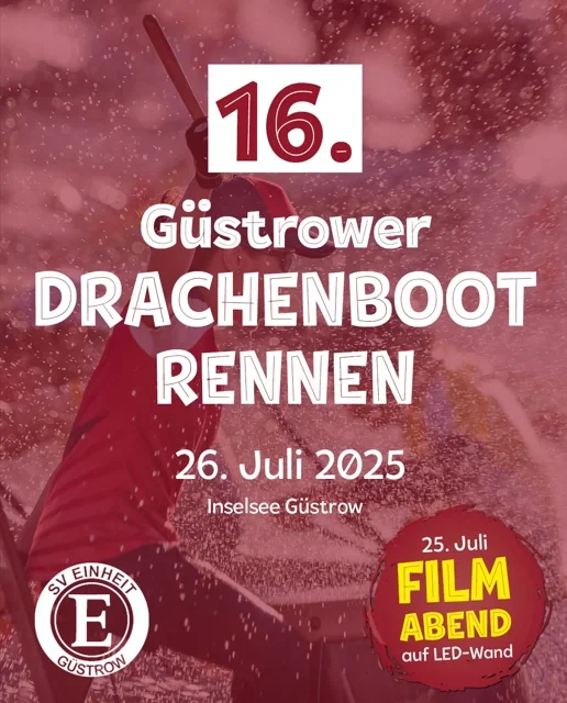 Es geht wieder los – das 16. Güstrower Drachenbootrennen steht in den Startlöchern