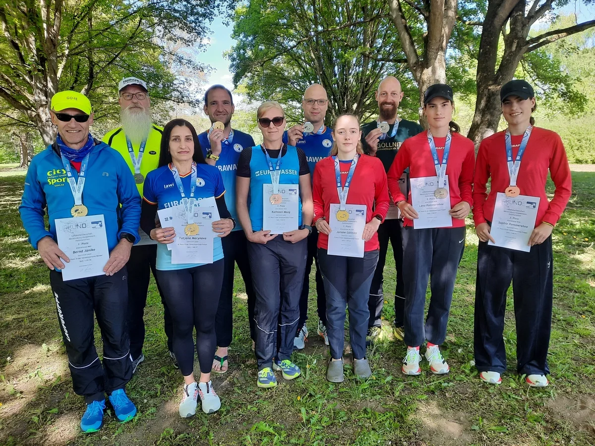 Landestitelkämpfe im Halbmarathon – SC Laage ist stark dabei
