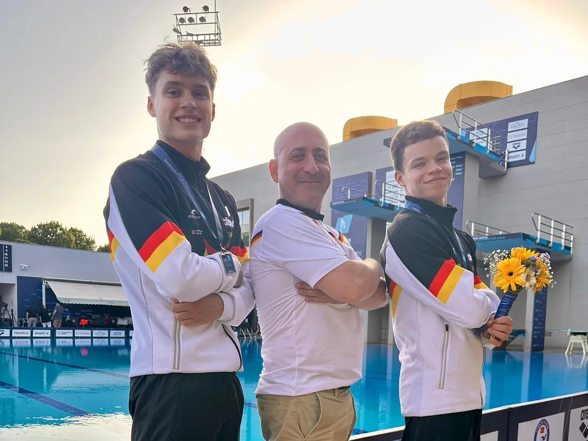 EM-Silber für deutsches Turm-Synchronteam