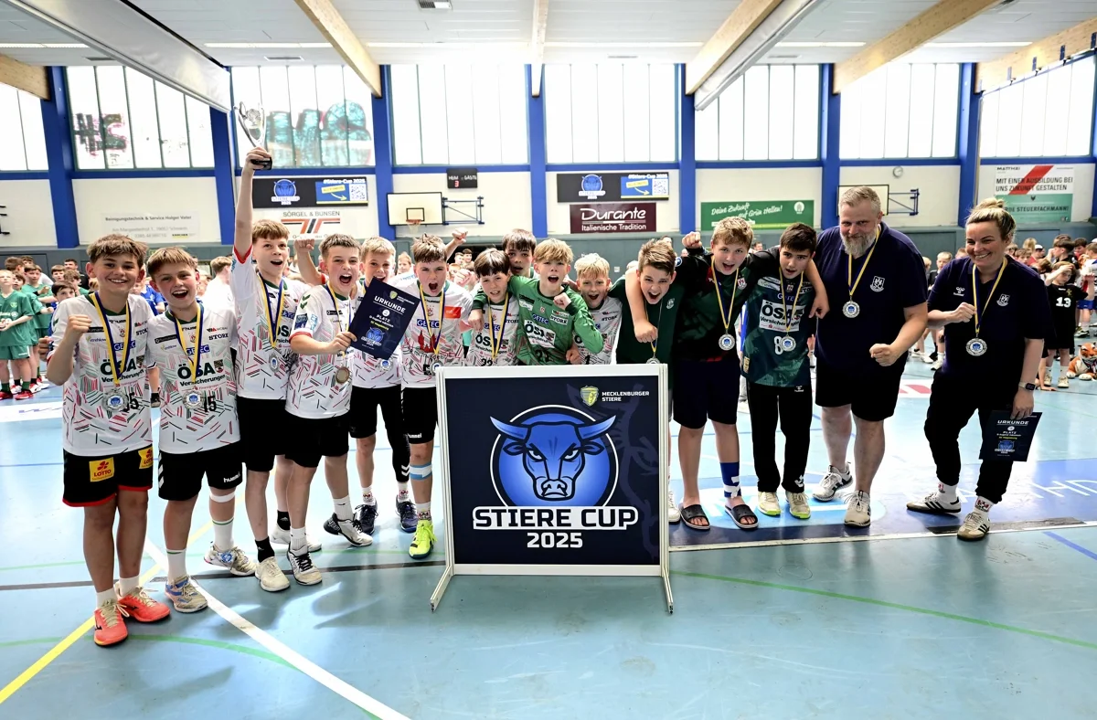 Die D-Jugend des SC Magdeburg (Foto: Dietmar Albrecht)