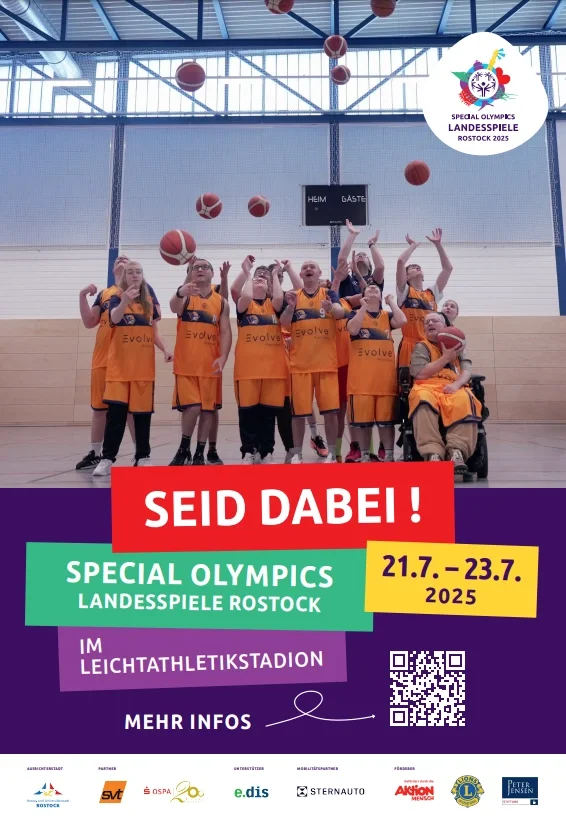 Special Olympics Landesspiele 2025: Sportliches Debüt in Rostock