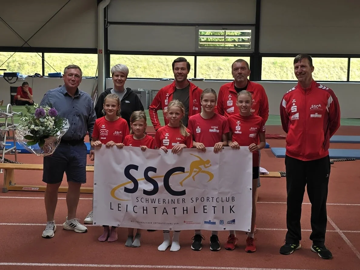 SSC Leichtathleten mit starkem Partner an der Seite