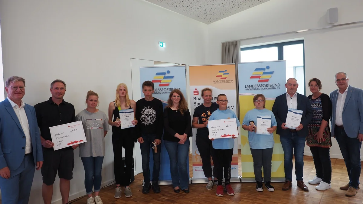 Sparkassen-Sportabzeichenwettbewerb 2024: Ehrung der Sportlichsten in Warnemünde