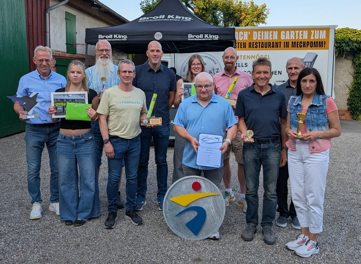 Laufgruppe feiert Sommerfest bei bester Stimmung