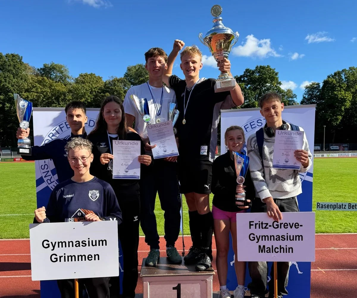 Friedrich-Ludwig-Jahn-Gymnasium dominiert beim 24. Sportfest der Gymnasien Vorpommerns