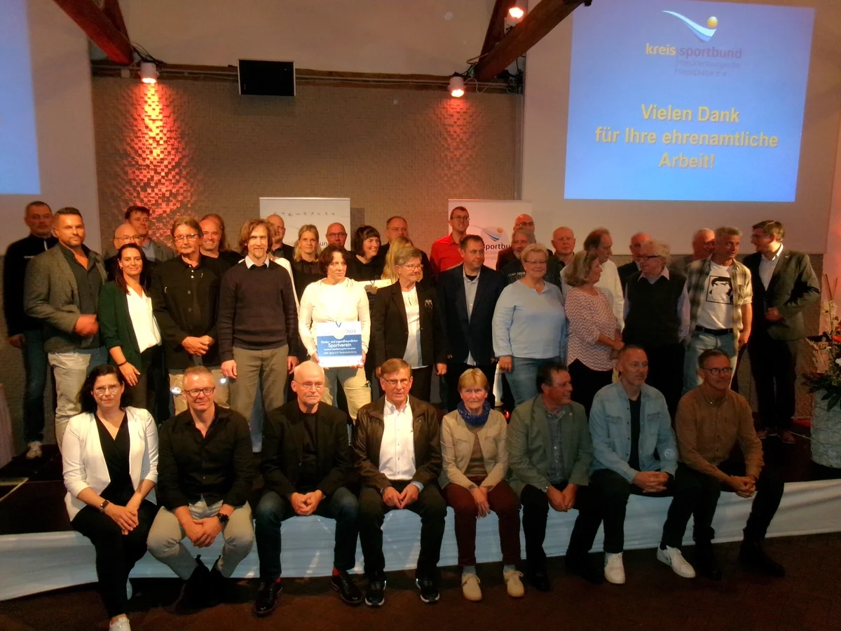 Sportfamilie des Landkreises zeichnet Ehrenamt aus!