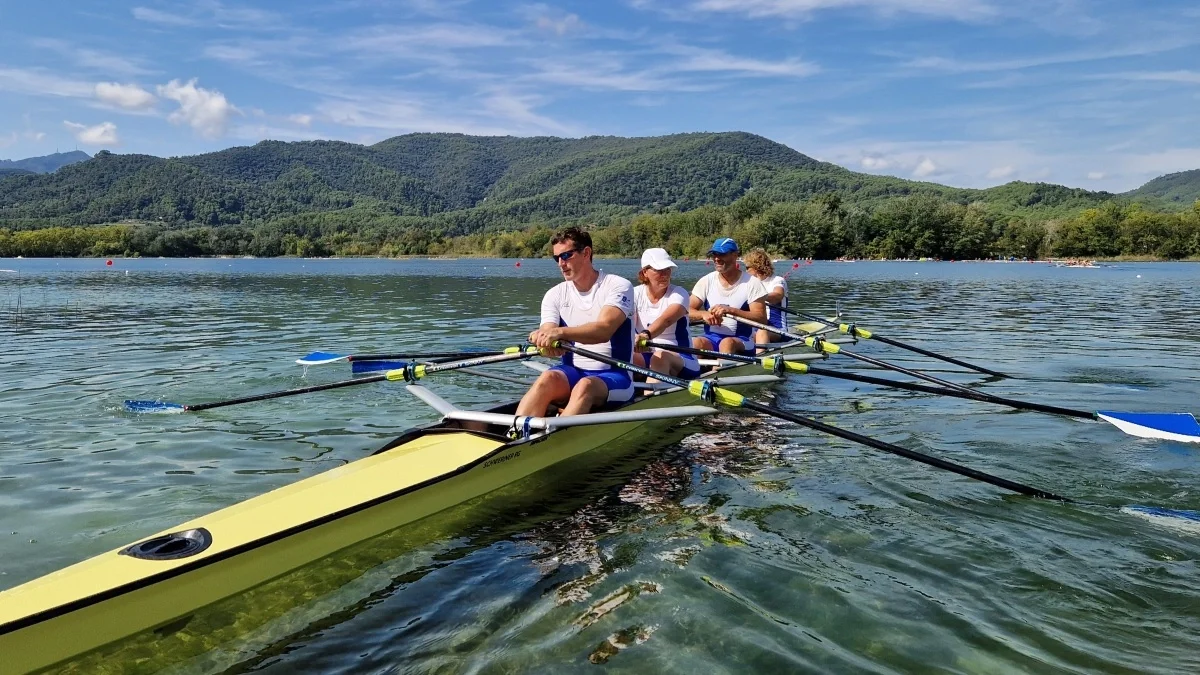 Bled, Krefeld, Banyoles 2025: Schweriner Masters rudern aufs Podest