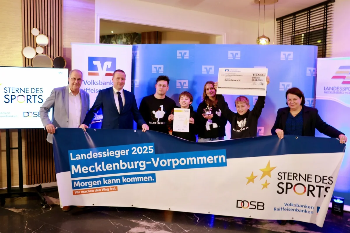 Baltic Dance e.V. gewinnt „Großen Stern des Sports“ in Silber