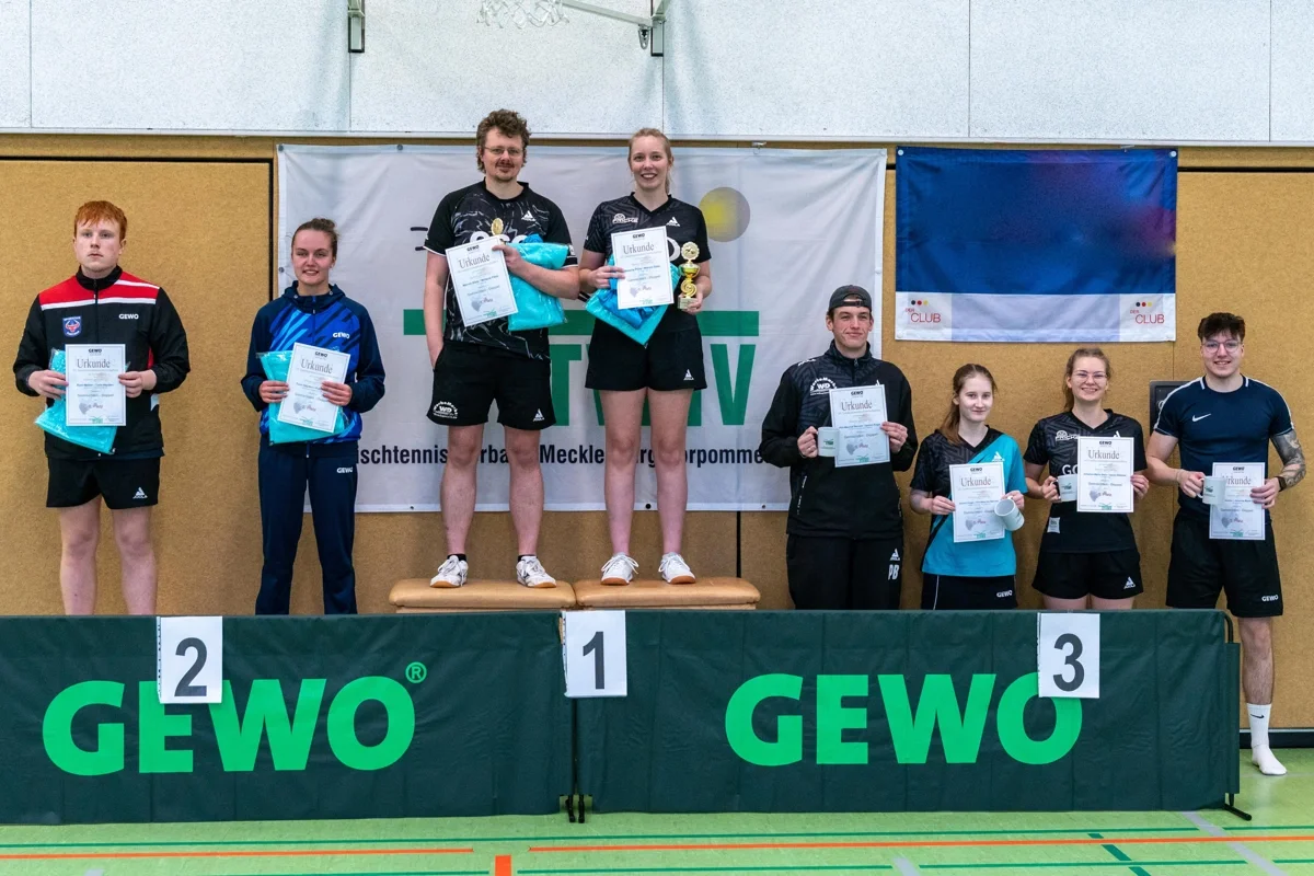 Siegerehrung im Mixed (Foto: © Robert Herrmann)