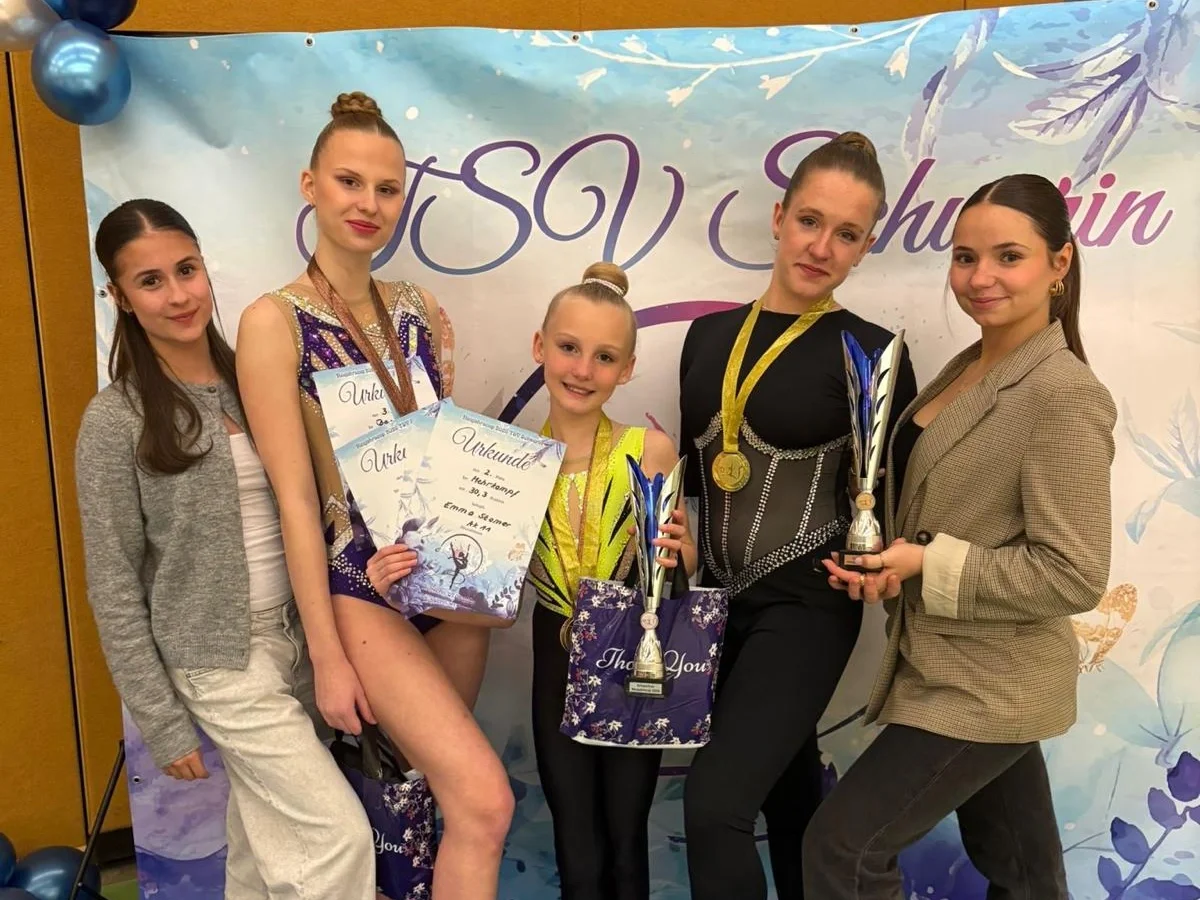 Schweriner Sportgymnastinnen sind fit für 2026