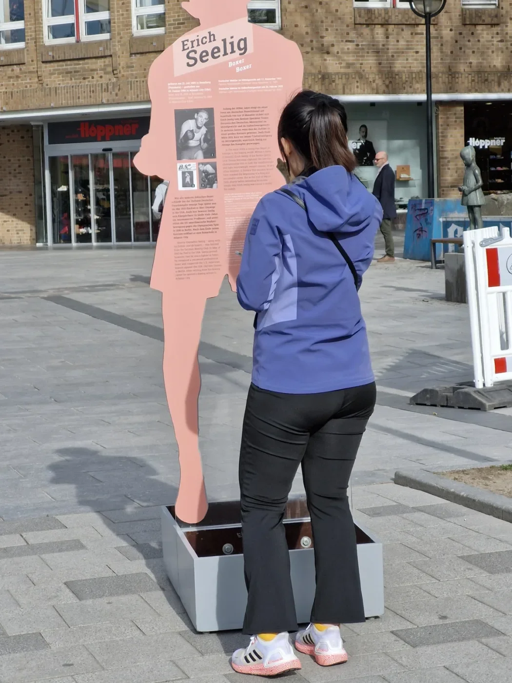 Outdoor-Ausstellung „Zwischen Erfolg und Verfolgung. Jüdische Stars im deutschen Sport bis 1933 und danach“ (Foto: LSB MV/ZdS e.V.)