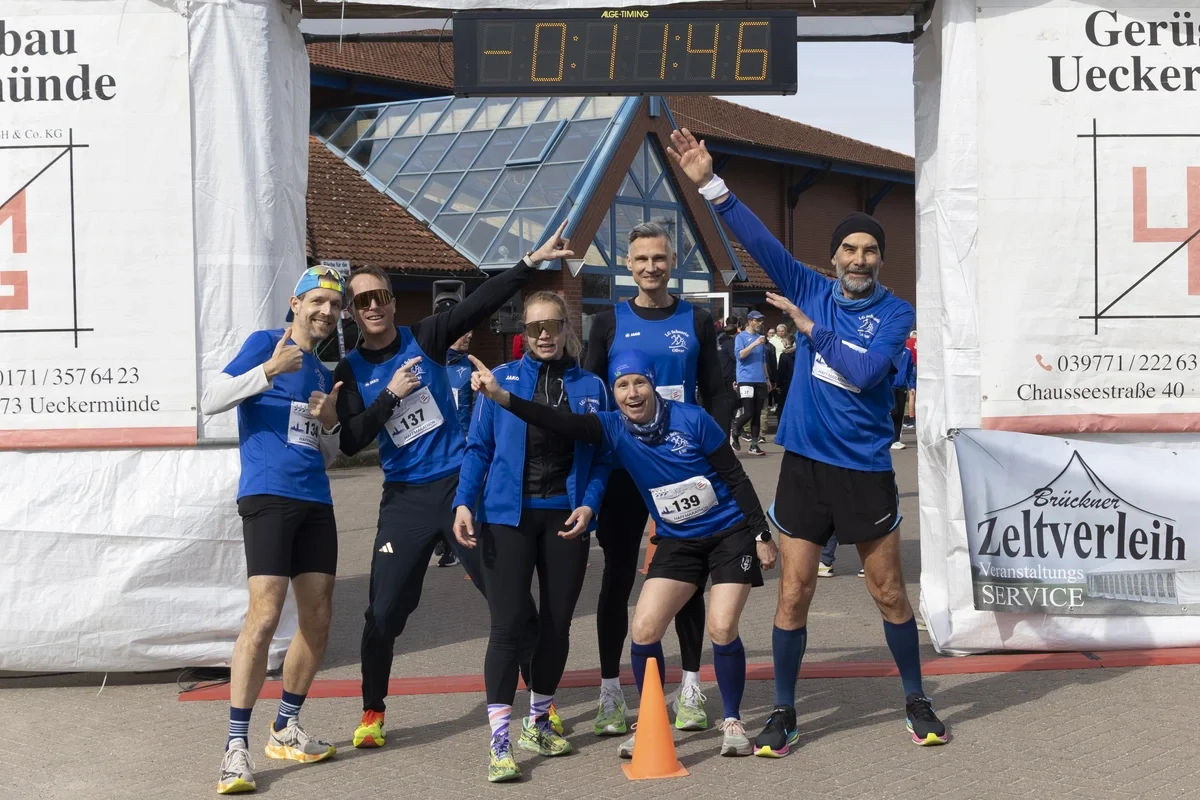 5 Medaillen bei kleinstem Marathon Deutschlands