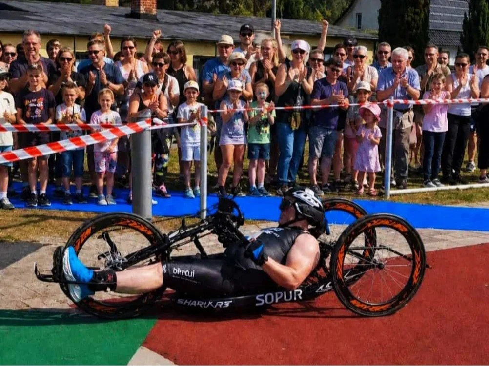 Andreas Mücke mit starkem Auftritt bei Lubminer Duathlon