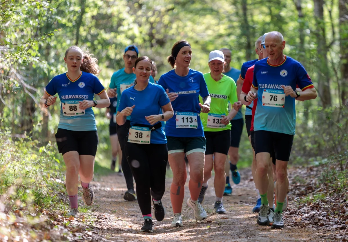 Eurawasser Waldlauf feiert „Silberhochzeit“