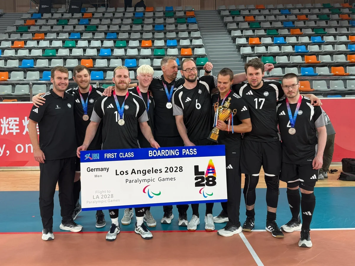 WM-Silber und Paralympics-Ticket: Deutsche Goalballer stürmen in die Weltspitze
