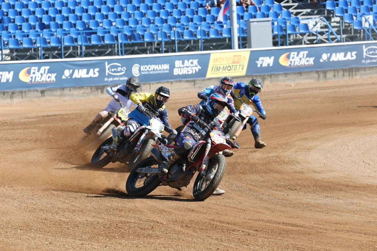 Celina Liebmann mit Wildcard beim Flat Track GP in Teterow