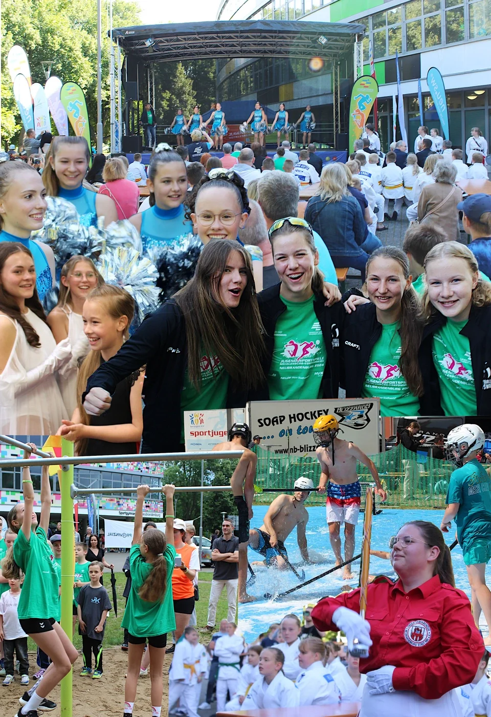 Move & Meet zum Start der 17. Jugendsportspiele MV