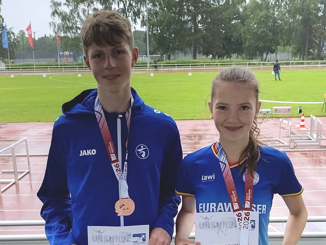 Bei Dauerregen zu Leichtathletik-Bronze 