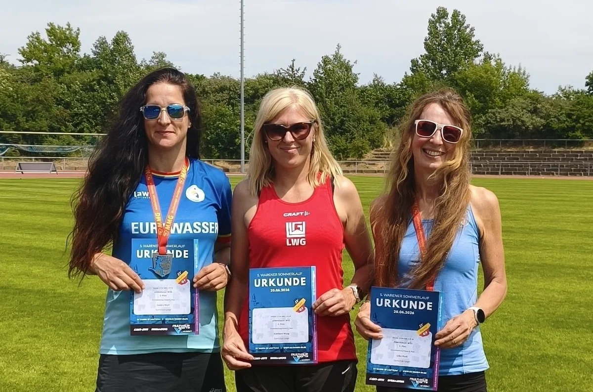 SV Waren setzt Maßstäbe: 5. Sommerlauf trotz Hitze perfekt