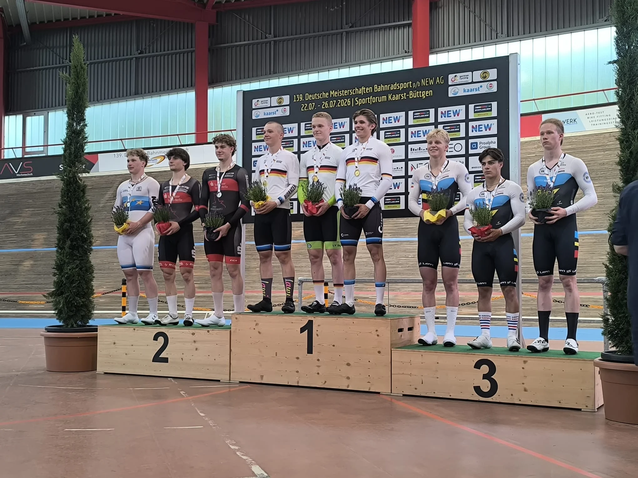 DM Bronze für Mecklenburg-Vorpommern im Teamsprint U19
