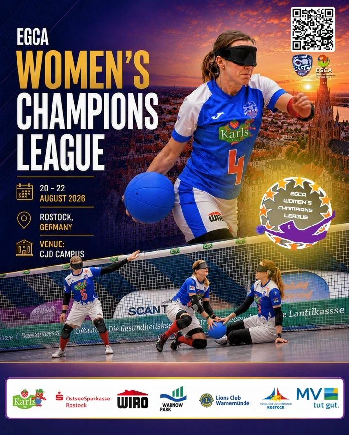 Women’s Goalball Champions League: RGC Hansa Rostock peilt Medaille an