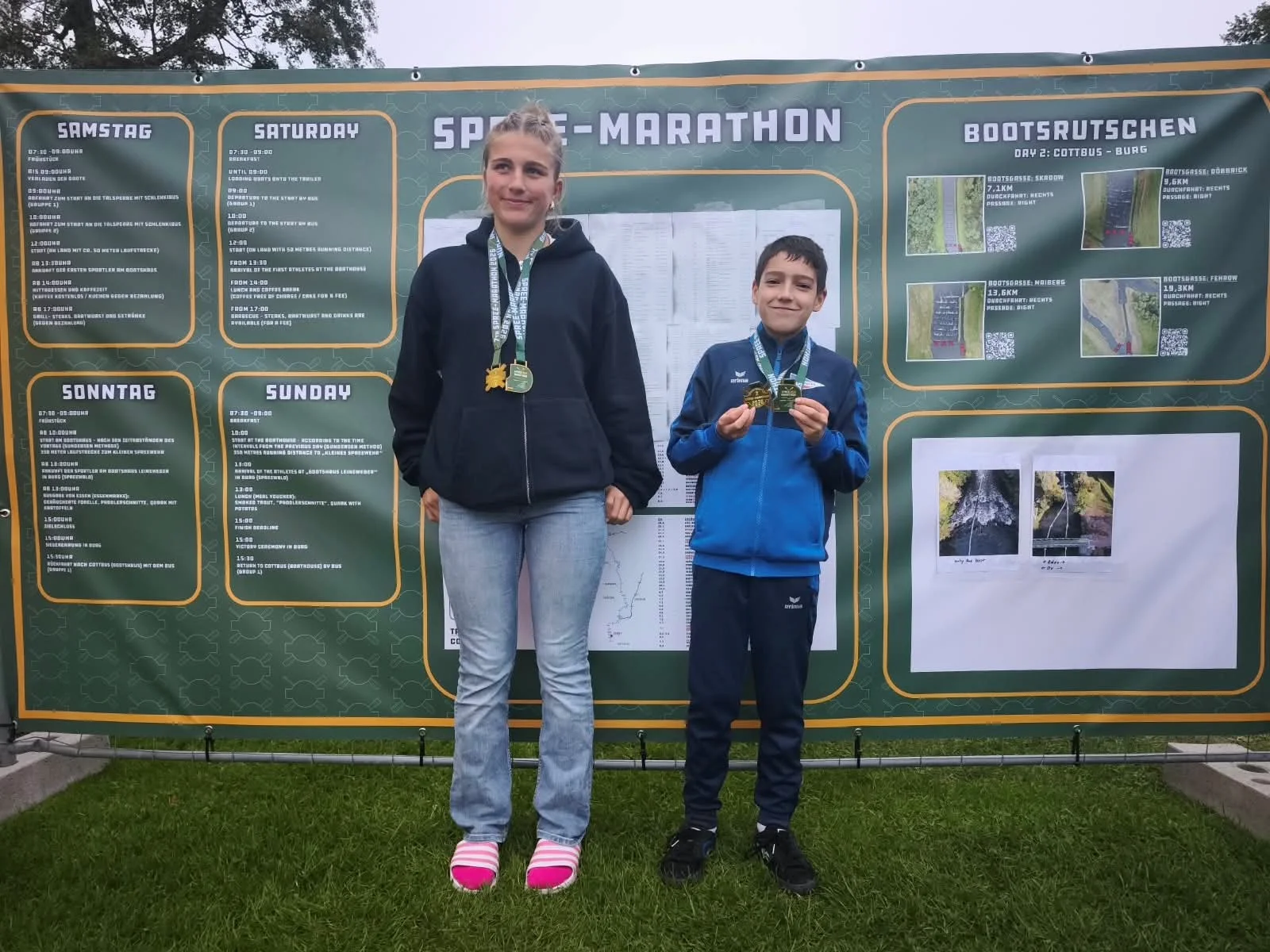 Schweriner Kanu-Nachwuchs triumphiert beim Spreemarathon