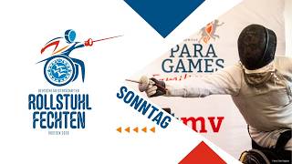 Internationale Deutsche Meisterschaften im Rollstuhlfechten 2026 - Sonntag