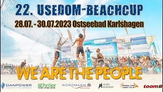 22. USEDOM-BEACHCUP Event 2023 sponsored by Danpower