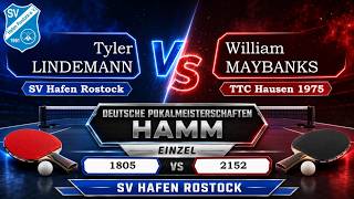 Deutsche Pokalmeisterschaften | T. Lindemann (1805) vs. W. Maybanks (2152)