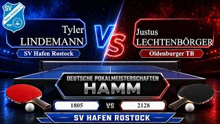 Deutsche Pokalmeisterschaften | T. Lindemann (1805) vs J. Lechtenbörger (2128)