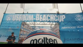 23. USEDOM-BEACHCUP sponsored by Danpower aus der Perspektive eines Beachvolleyball