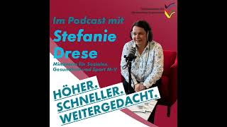 Unsere Sportministerin Stefanie Drese