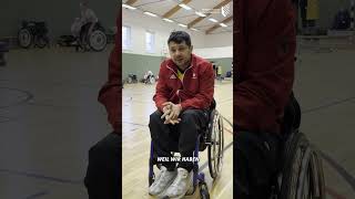 Sportlervorstellung  Dimitrij Rout Rollstuhlfechten