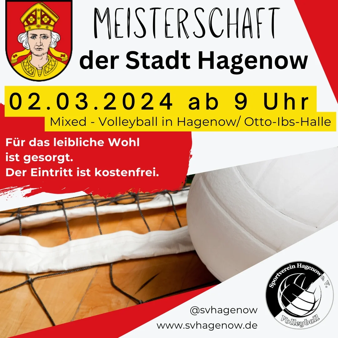 Mixed-Volleyball-Meisterschaft der Stadt Hagenow
