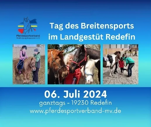 Tag des Breitensports im Landgestüt Redefin