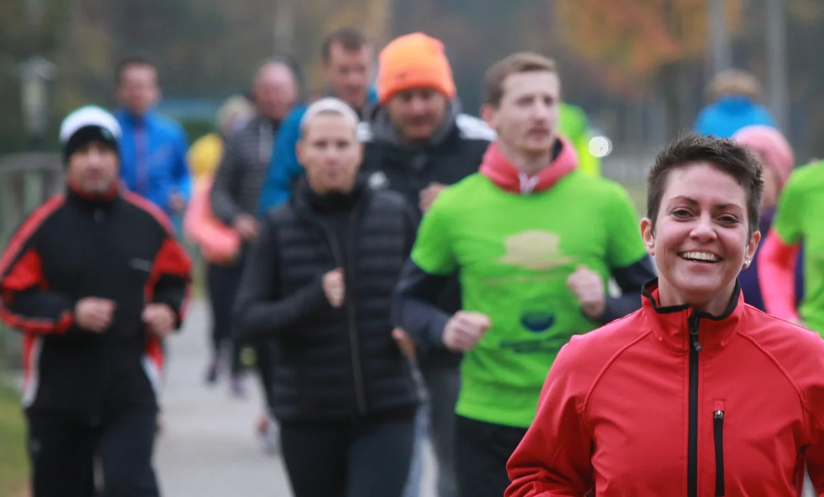 Laufmützen Frühlingslauf durch den Thurbruch