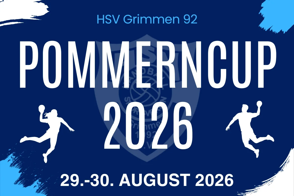 Zwei Tage Handball, Party, Tore: In Grimmen steigt der Pommern-Cup