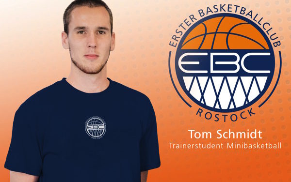 Tom Schmidt neuer Trainerstudent für Minibasketball