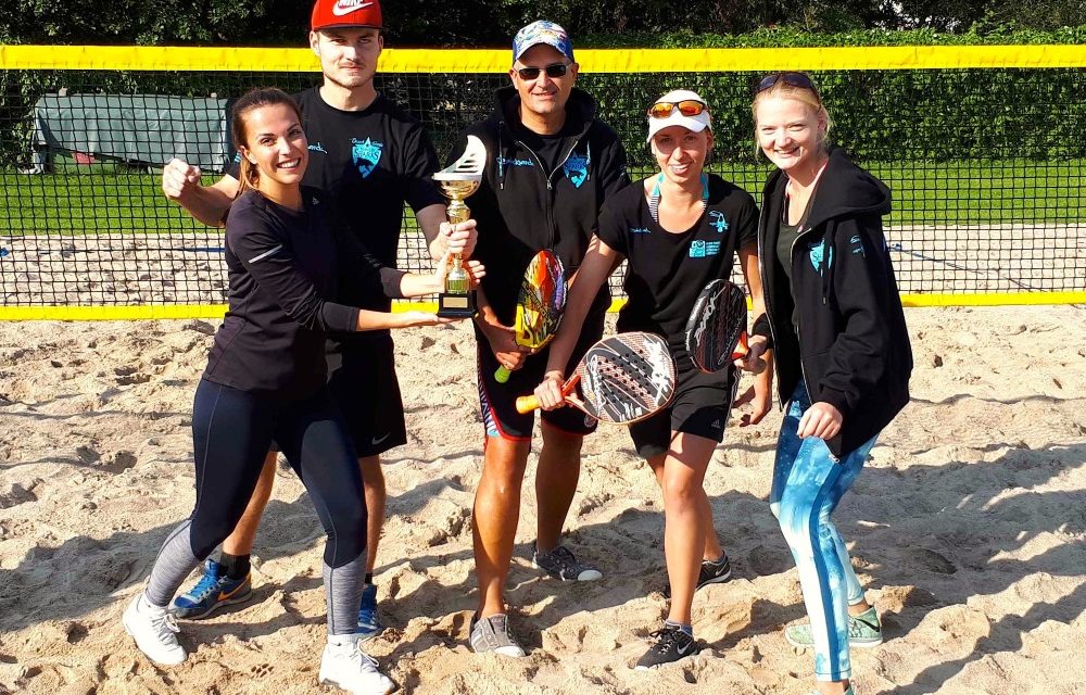 MV-Sharks holen Landesmeistertitel im Beach Tennis