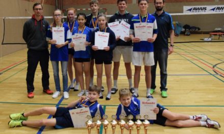 Schweriner Badmintonnachwuchs überzeugt bei Titelkämpfen
