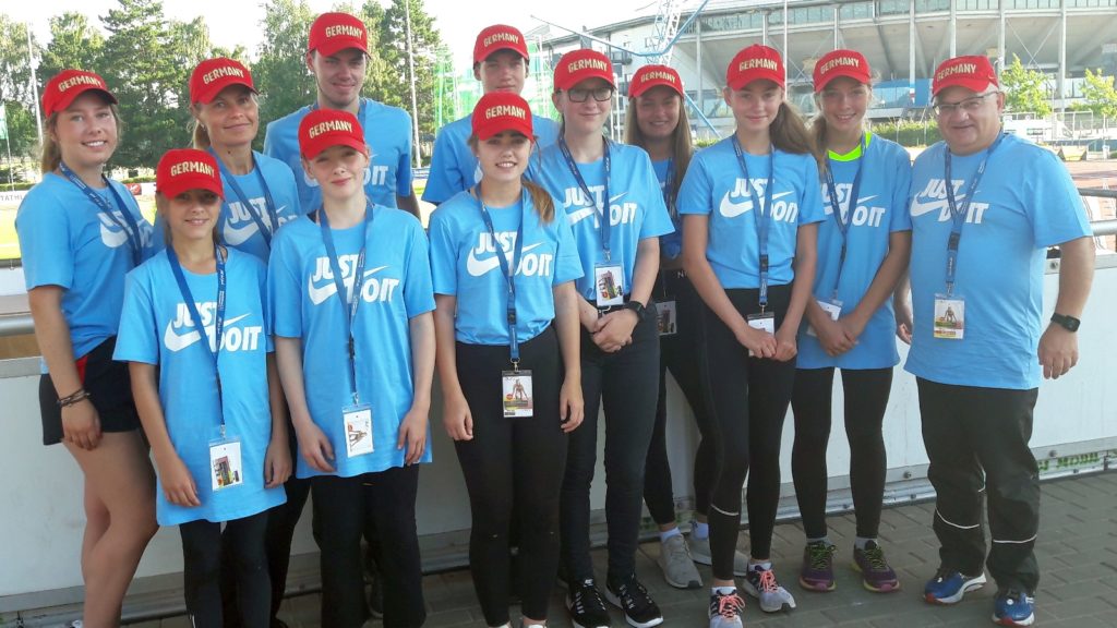 Laager Sportler unterstützten die Deutschen Jugendmeisterschaften in Rostock
