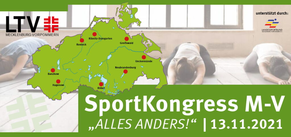 „ALLES ANDERS“ – SportKongress M-V 2021 Dezentral und im Live-Stream