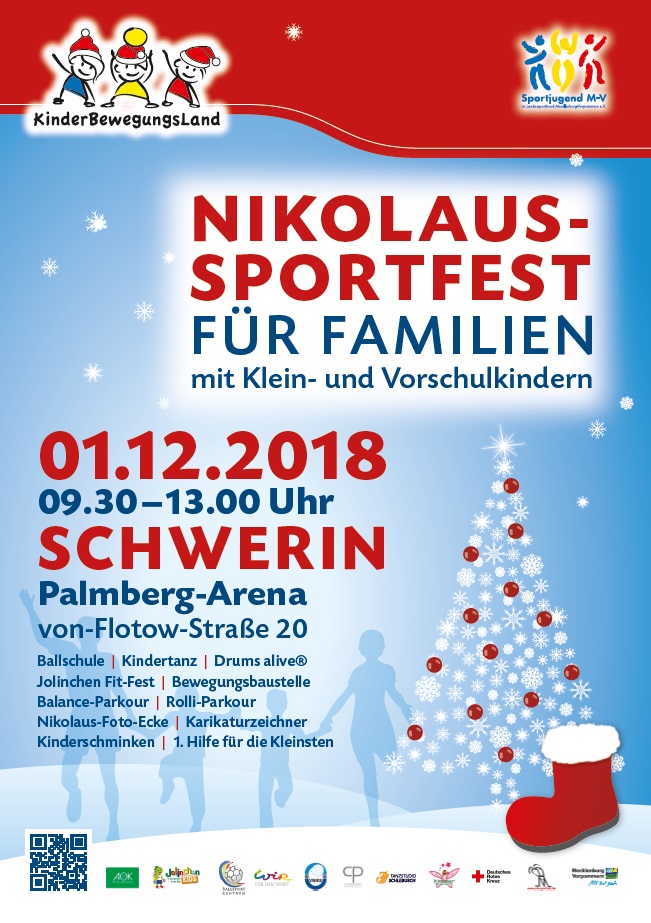 Sportjugend M-V lädt zum 1. Öffentlichen Nikolaussportfest