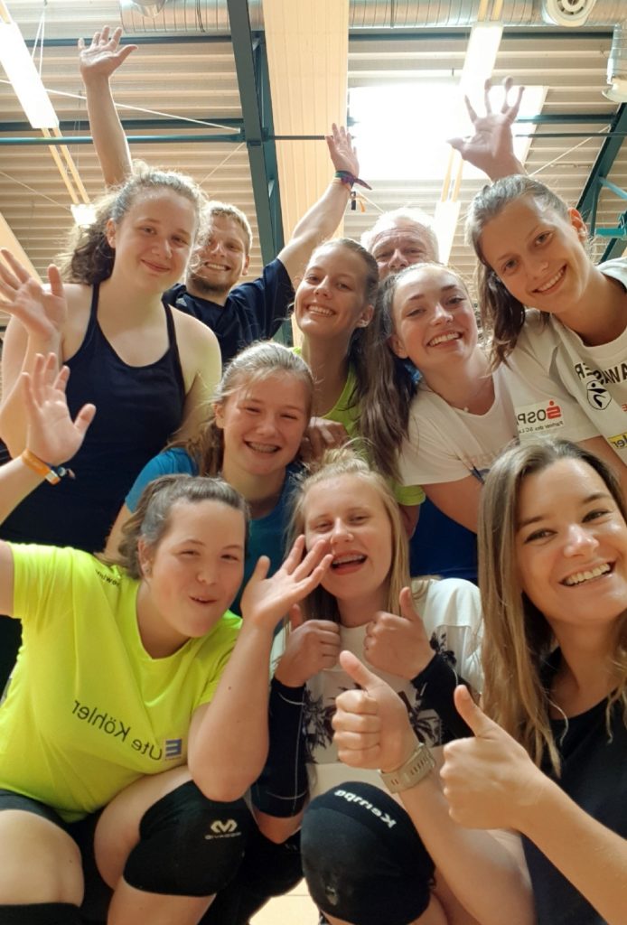Erstes Trainingslager der U16-Volleyballmannschaft war voller Erfolg