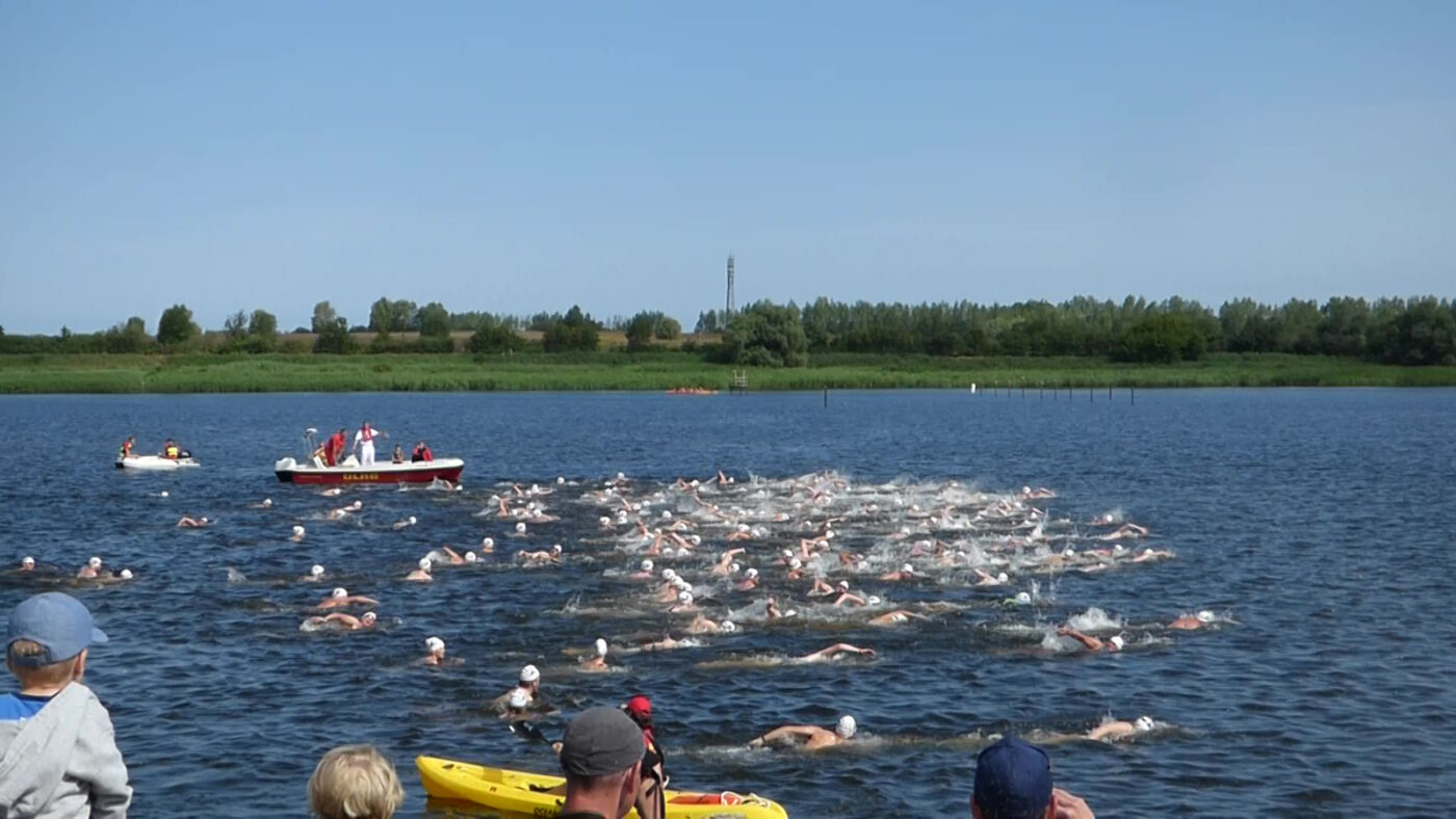 der Start des 2200m Rennens