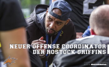 Emmanuel Lewis wird der neue Offensive-Coordinator bei den Rostock Griffins