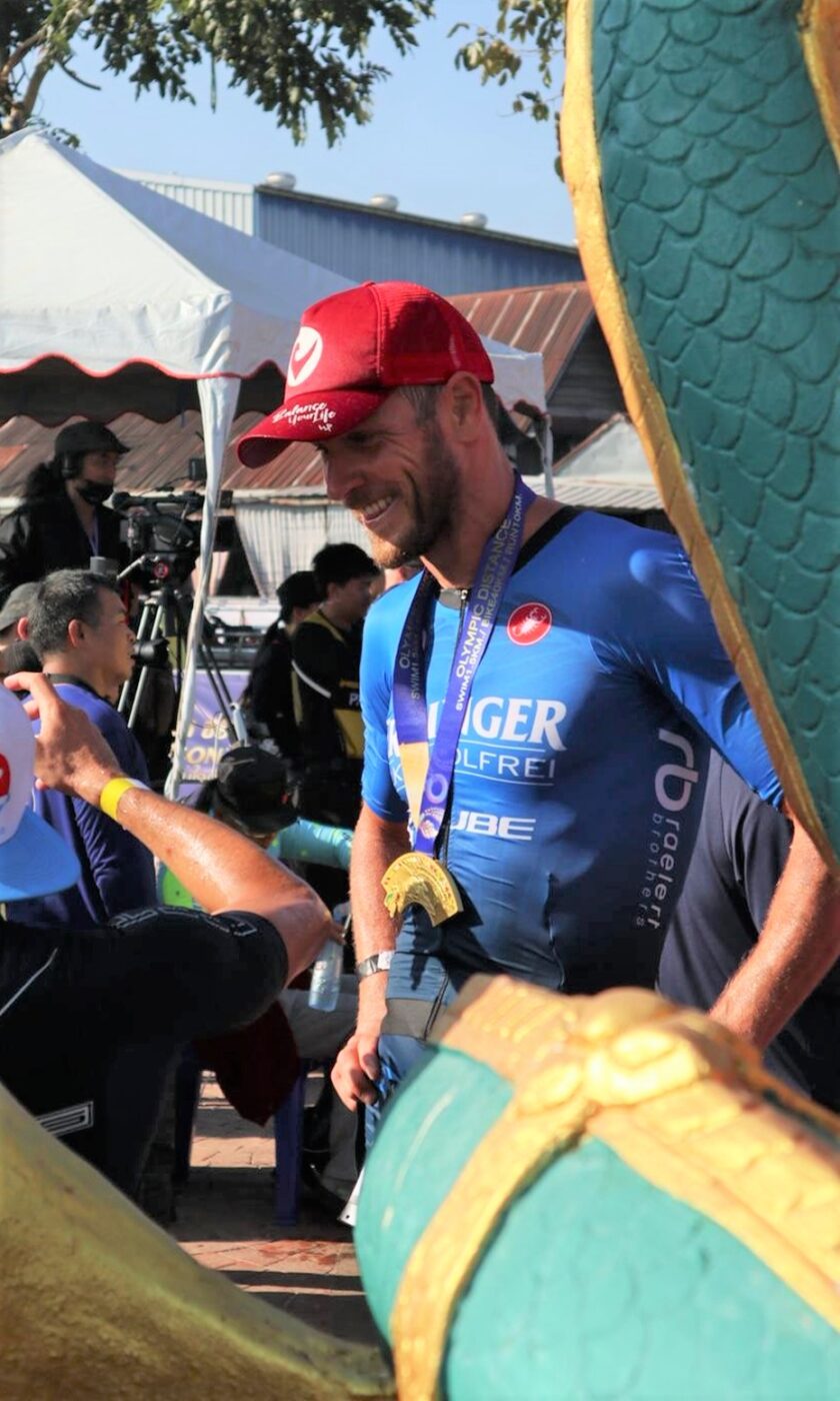 Michael Raelert bei einem früheren Triathlon - Foto: Raelert-Brothers