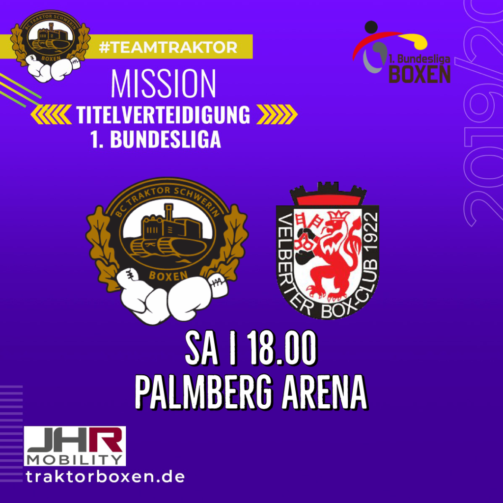Bundesliga Boxen in der Palmberg-Arena Schwerin