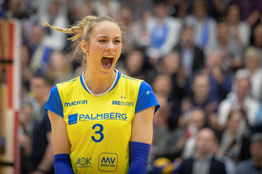 Louisa Lippmann kehrt nach Schwerin zurück | Volleyball Bundesliga | Foto: Eckhard Mai