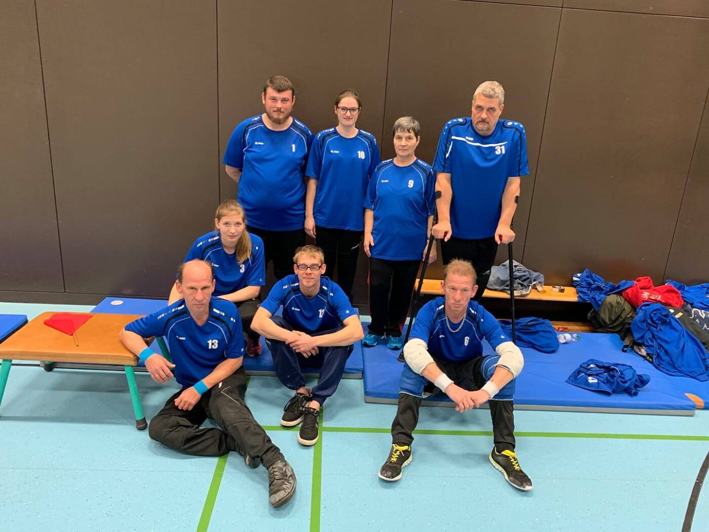 Die Sitzballmannschaft des FSVB Neubrandenburg ist heiß auf den Titel 2020 Foto: Verein
